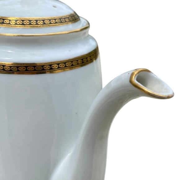 Nippon Noritake The Angora Coffee Server Pot Beautiful Estate Find Tea Service - Picture 6 of 15